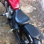Motorcycle Solo Seat Spring Base Saddle For Harley Honda Bobber Chopper Custom A