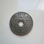 8 x British West Africa Coins with Centre Hole (7 from 1936 + 1 from 1944)
