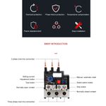 400V 600V 12‑18A Thermal Overload Relay Phase Failure Protection Thermal Pro NEW