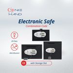 Electronic Deposit Safe Box Cash Drop Slot Digital Keypad - Seller Pays Fees