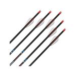Avalon Archery Hybrid Carbon Arrow Pre-Fletched - Pack Of 6