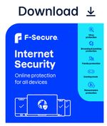 F-Secure Internet Security 2026 - 1, 3, 5 or 10 Device 1 or 2 Year Email Code UK