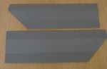 MUDGUARD EXTENSION PLATES (PAIR). COMPATIBLE WITH: MASSEY FERGUSON (VARIOUS)
