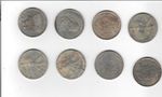 15 x US Trade Dollar Coins – Job Lot – No silver / Props / Study Pieces