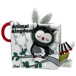 Animal Kingdom Baby Fabric Book