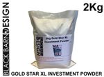 Gold Star XL Investment Powder 2kg for Casting All Metals inc. Gold Silver Brass