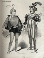 Lithograph the Theatre Illustre 1865 No. 32 Drawing Of Theo Van Ghel Mr Milher