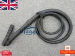 6 Feet 12 Plaits Premium Paracord Black Nylon Whip Heavy Duty Custom BULLWHIP