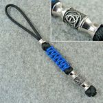 550 Paracord Stainless steel Knife Lanyard Tassel Bead Beads GH245
