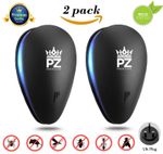 2 Pack Ultrasonic Pest Repeller Plug-In UK - Mouse Mice Rat Spider - Indoor Use