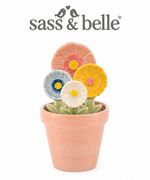 Sass & Belle Flower Measuring Spoons with Pot Kitchen Tools & Accessories /Decor