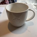 Starbucks Venti White Mermaid Siren Mug 2018 Embossed with 'V' Handle (Large)