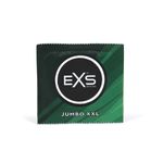EXS Jumbo Condoms XXL Large Size 69mm width, 223mm length NHS Supplier UK Made