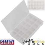 Sealey Assortment Box with 12 Removable Dividers DIY Workshop Storage