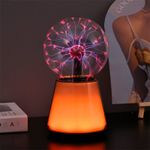 Plasma Ball Lamp Bedside Night Light Colour Changing LED Music Sound Reactive
