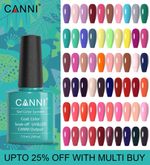 Canni Nail Gel Nail Polish UV LED Soak Off Nail Varnish Top Base Colour Nail Gel