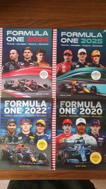 Sports Books. Formula 1 Racing Car Books 4 In Good Condition Various Years