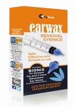 Ear Wax Removal Syringe Featuring 3 ULTRA Absorbant Wicks - LugGuards BIONIX