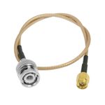 SMA Male to BNC Male Antenna Coax Pigtail Adapter Connector  14.2" Length