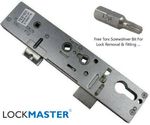 Lockmaster Door Lock Upvc Gearbox Case 35mm Double Spindle GENUINE NOT A COPY