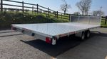 FLATBED TRAILER BESPOKE/ MADE TO MEASURE/ TWIN AXLE BRAKED TRAILER