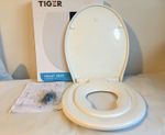 Tiger Toilet Seat Integrated Childrens Seat, Removable, Soft close, Thermoplast