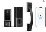 eufy Smart Lock C220 with Handleset Fingerprint Keyless WiFi App Control IP53