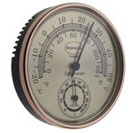 Dial Thermometer & Hygrometer- Indoor Outdoor Home Garden Temperature