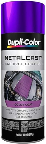 DUPLI-COLOR MC204 PURPLE METALCAST ANODIZED COATING / SPRAY PAINT