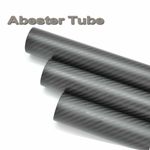 Carbon Fiber Tube OD 20-29mm 500mm 1-2pcs 3K Roll Wrapped UK for RC Drone