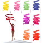 4M Gymnastic Rhythmic Dancing Ribbon Streamer Stick Twirling Rod Pack of 1/5/10