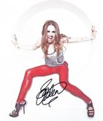 MEL C-SPORTY SPICE-SPICE GIRLS-Signed 10x8”photo+COA