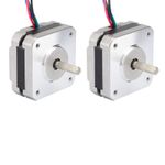 2X 4-Lead Nema 17 Stepper Motor 20Mm 1A 13Ncm(18..In) 42 Motor Nema172114