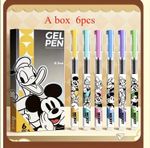 *NEW*6pcs Mickey Ballpoint Pens Suitable for Daily Use At Home And In The Office
