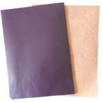 2mm Thick Purple Veg Tan Leather Offcuts
