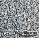 1000 Small XPS Foam Bricks for Model-Making, Wargaming, Diorama Terrain building