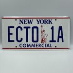 Ghostbusters II ‘ECTO-1A' • US Car License Number Plate • Film Prop • New