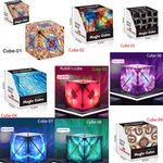 Variety Changeable Magnetic Magic Cube 3D Hand Flip Puzzle Anti Stress Gift Toys