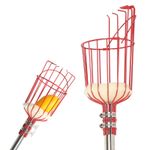 4M/13FT Adjustable Fruit Picker Pole Tool Telescoping Long Handle Apple Orange