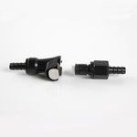 6mm Quick Release Fuel Line Coupler Petrol Hose Pipe Connector Shut-Off 