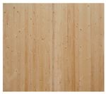 WOODEN GARAGE DOORS MADE TO MEASURE LEDGED AND BRACED