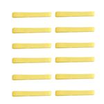 48Pcs Compressed Facial Sponge Yellow Durable Face Cleansing Pads for Daily Use
