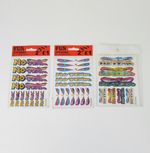 Vintage NO FEAR Stickers x 3 Packs (All Different) - New