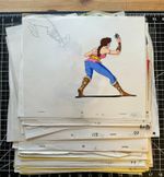 Conan Group of 38 Animation Art Production Cels Sunbow 1992-3