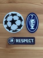 2008-2012 AC Milan Champions League Starball Winners 7 Times Respect Patch Badge
