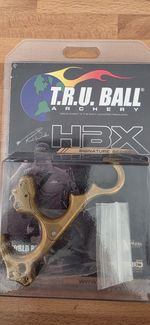 Tru Ball Hbx Release Aid , Solid Brass , Hinge / Back Tension