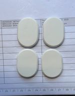 Synseal 4 OF endcap CAPS ONLY  Replacement WHITE