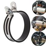 11cm Motorcycle Exhaust Muffler Silencer Hanger Clamp Strap Mount Bracket 
