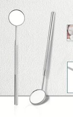 Dentist Dental Mirror with Handle Excellent Quality Dental Surgical mouth mirror