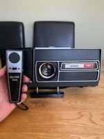 Vintage Hanimex La Ronde 35mm Colour Slide Projector + Original Box - Lamp Works